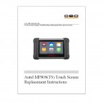 Touch Screen Digitizer Replacement for Autel MP808 MP808TS
